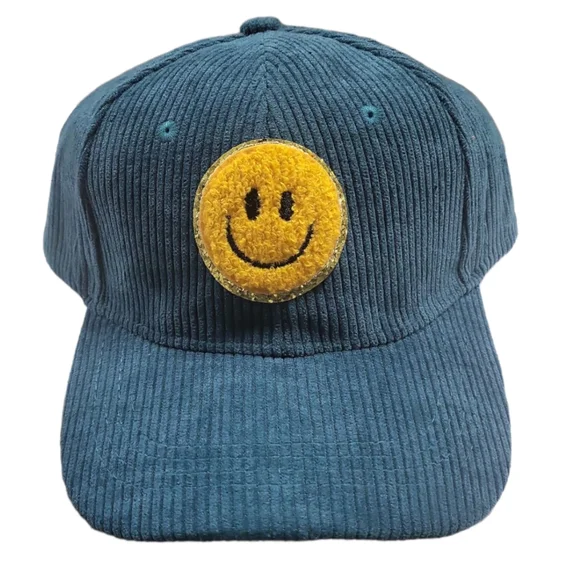 The Candy Collections | Accessories | Corduroy Smiley Face  display picture 2